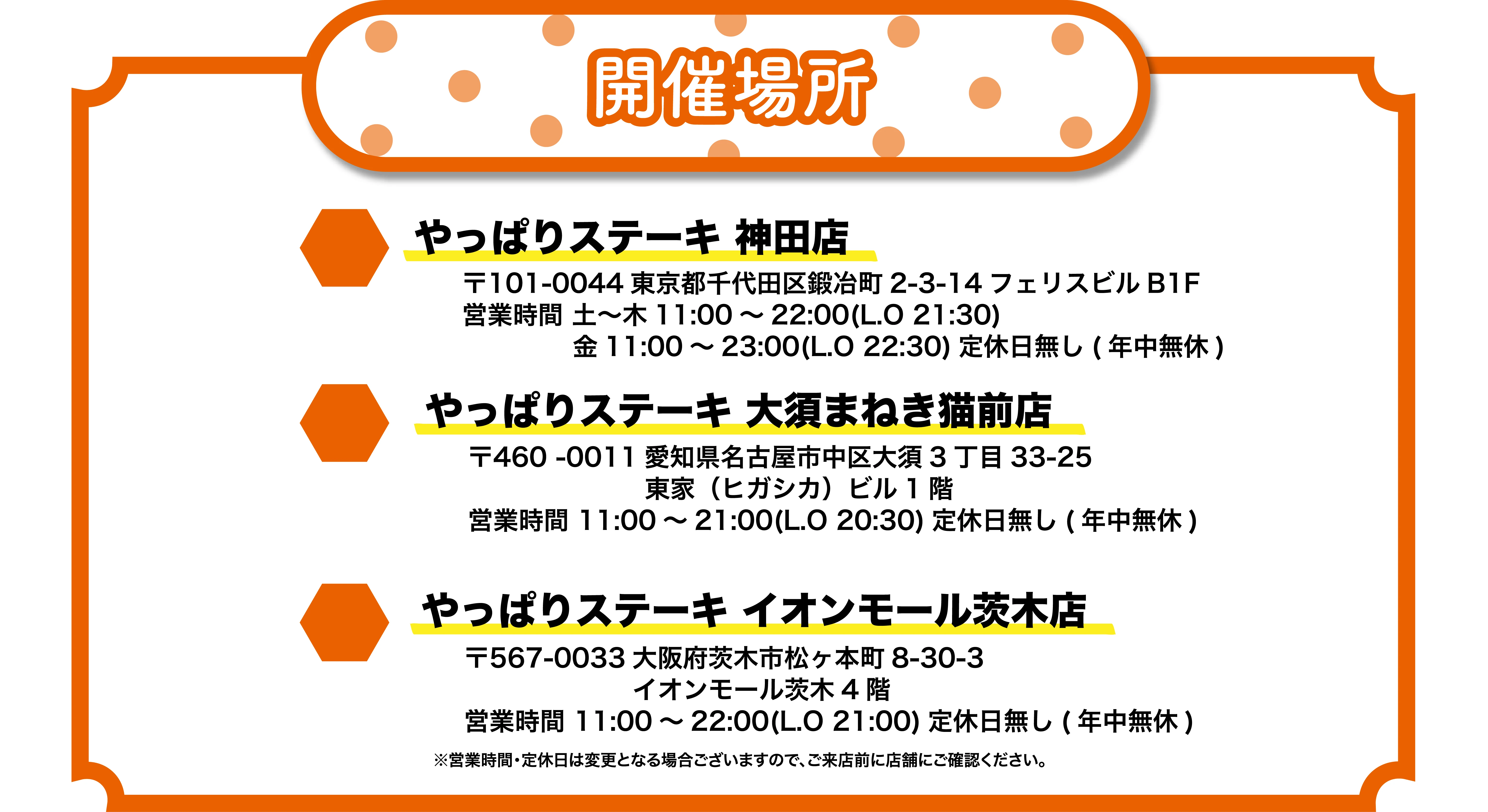 開催場所