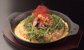 にんにくステーキ飯