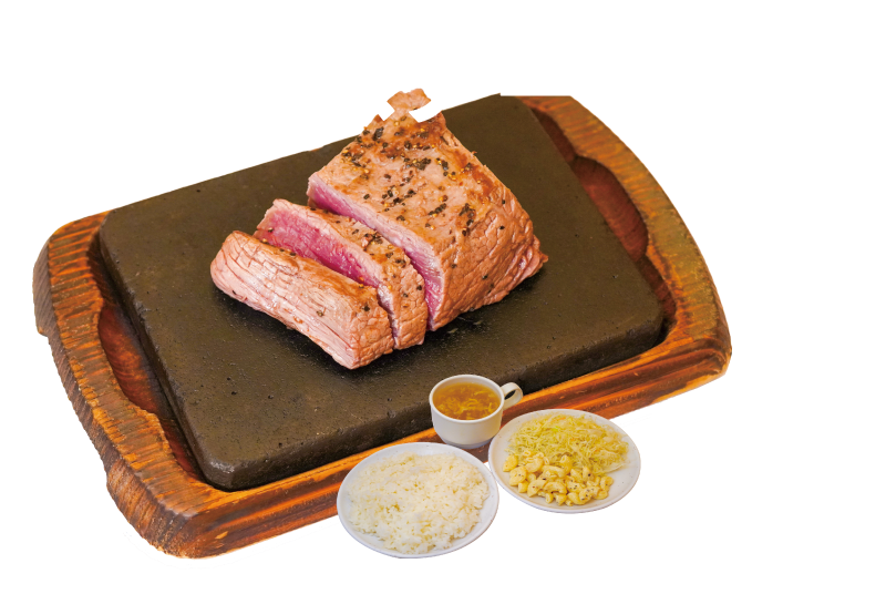 超お得ステーキ！ ロースステーキ（ミスジステーキ）